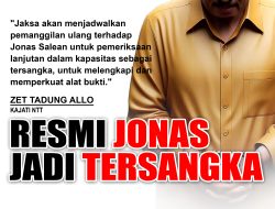 Resmi Jonas Salean tersangka korupsi aset tanah