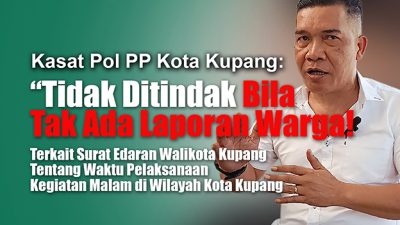 Rudi Abubakar “Tidak Ditindak Bila Tak Ada Laporan Warga”