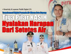 Tiga Pilar KASIH, Nyalakan Harapan dari Setetes Air