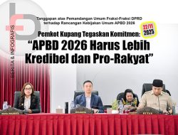 “APBD 2026 Harus Lebih Kredibel dan Pro-Rakyat”