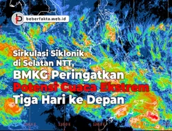 BMKG Peringatkan Potensi Cuaca Ekstrem Tiga Hari ke Depan