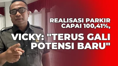 Realisasi Parkir Capai 100,41%, Vicky: “Terus Gali Potensi Baru”