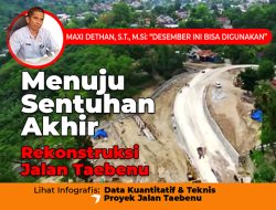 Menuju “Sentuhan Akhir” — Rekonstruksi Jalan Taebenu di Kupang
