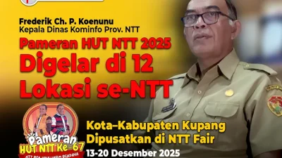 Pameran HUT NTT 2025, Digelar di 12 Lokasi se-NTT