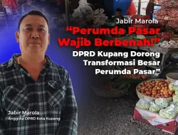 Jabir Marola: “Perumda Pasar Wajib Berbenah!”