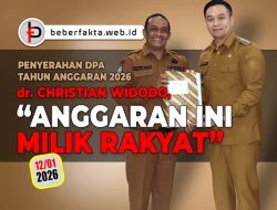Dr. Christian Widodo, “Anggaran Ini Milik Rakyat”