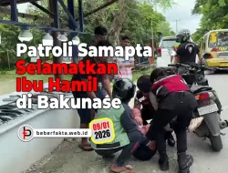 Patroli Samapta Selamatkan Ibu Hamil di Bakunase