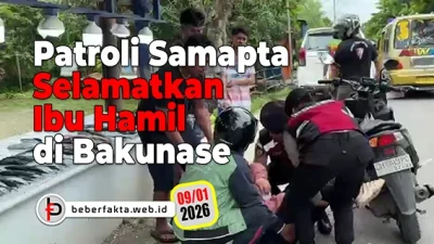 Patroli Samapta Selamatkan Ibu Hamil di Bakunase