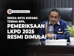 Sekda Kota Kupang Terima BPK, Pemeriksaan LKPD 2025 Resmi Dimulai