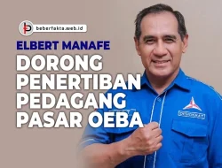 Elbert Manafe Dorong Penertiban Pedagang Pasar Oeba