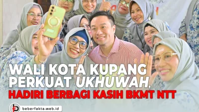 Wali Kota Kupang Perkuat Ukhuwah, Hadiri Berbagi Kasih BKMT NTT