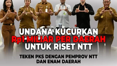 Undana Kucurkan Rp1 Miliar per Daerah untuk Riset NTT