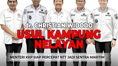 Dr. Christian Widodo Usul Kampung Nelayan