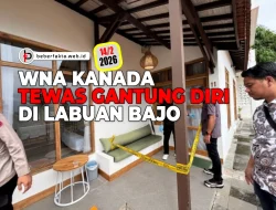 WNA Kanada Tewas Gantung Diri di Labuan Bajo