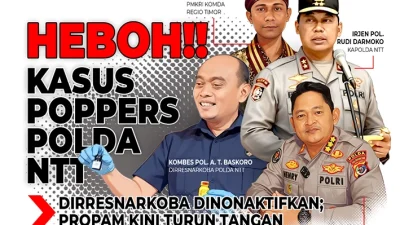 ⚠️Heboh Kasus Poppers di Polda NTT! Dirresnarkoba Dinonaktifkan