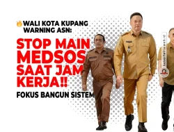 🔥Wali Kota Kupang Warning ASN: Stop Main Medsos Saat Jam Kerja!!