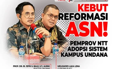 Kebut Reformasi ASN! Pemprov NTT Adopsi Sistem Kampus Undana