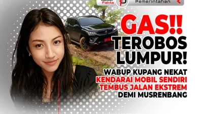Gas Terobos Lumpur! Wabup Kupang Nekat Tembus Jalan Ekstrem Demi Musrenbang