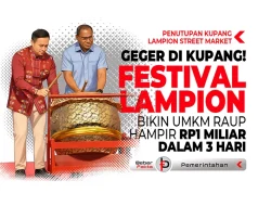 Geger di Kupang! Festival Lampion Bikin UMKM Raup Hampir Rp1 Miliar dalam 3 Hari