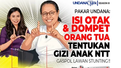 Pakar Undana: Isi Otak & Dompet Orang Tua Tentukan Gizi Anak NTT