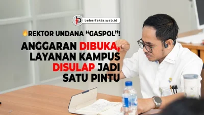 🔥Rektor Undana “Gaspol”! Anggaran Dibuka, Layanan Kampus Disulap Jadi Satu Pintu
