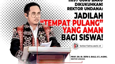 1.097 Guru Baru Dikukuhkan! Rektor Undana: Jadilah “Tempat Pulang” Yang Aman Bagi Siswa!