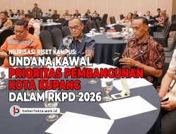 Undana Kawal Prioritas Pembangunan Kota Kupang dalam RKPD 2026