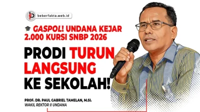 🎓 GASPOL! Undana Kejar 2.000 Kursi SNBP 2026, Prodi Turun Langsung ke Sekolah!