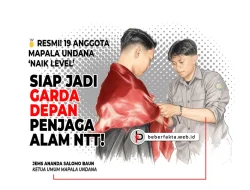 🌿 RESMI! 19 Anggota Mapala Undana ‘Naik Level’, Siap Jadi Garda Depan Penjaga Alam NTT!