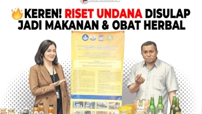 🔥Keren! Riset Undana Disulap Jadi Makanan & Obat Herbal, Siap Masuk Pasar!