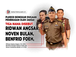 🚨 Pleidoi Bongkar Dugaan Pemerasan Oleh Jaksa, Tiga Nama Disebut: Ridwan Angsar, Noven Bulan dan Benfrid Foeh