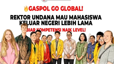 🔥GASPOL GO GLOBAL! Rektor Undana Mau Mahasiswa Keluar Negeri Lebih Lama
