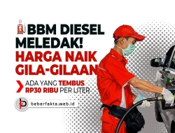 ⛽BBM Diesel Meledak! Harga Naik Gila-Gilaan, Ada yang Tembus Rp30 Ribu per Liter