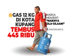 🔥GAS 12 Kg di Kota Kupang Tembus Rp445 Ribu