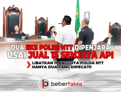 🚨 Geger! Eks Polisi NTT Dipenjara Usai Jual 13 Senjata Api