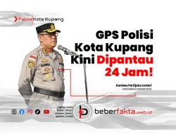 GPS Polisi Kota Kupang Kini Dipantau 24 Jam!