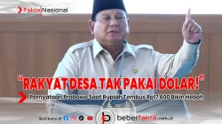Rakyat Desa Tak Pakai Dolar