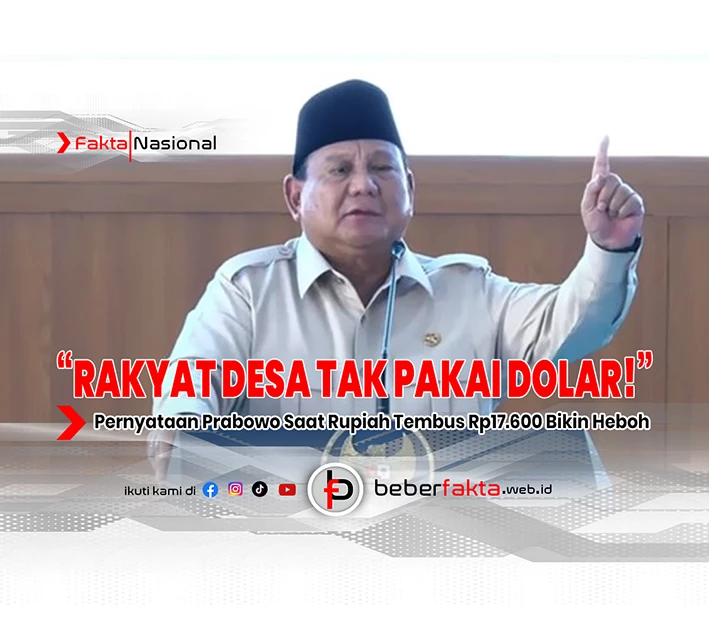 Rakyat Desa Tak Pakai Dolar
