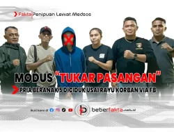 Modus “Tukar Pasangan”, Pria Beranak 5 Diciduk Usai Rayu Korban via FB!