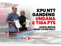 KPU NTT Gandeng UNDANA & Tiga PTS, Gaspol Bentuk Smart Voters Gen Z!