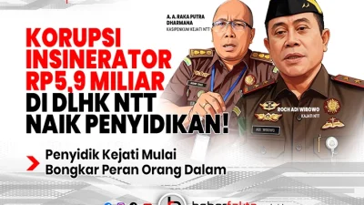 Korupsi Insinerator Rp5,9 Miliar di DLHK NTT Naik Penyidikan!