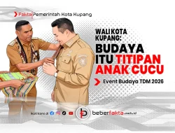 Wali Kota Kupang: “Budaya Itu Titipan Anak Cucu”