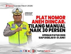 Plat Nomor Aneh Diincar, Tilang Manual Naik 30 Persen