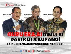 Guru Era AI Dimulai dari Kota Kupang! FKIP Undana Jadi Panggung Nasional