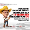 Deadline! Undana Tegas: Mahasiswa 14 Semester Terancam DO