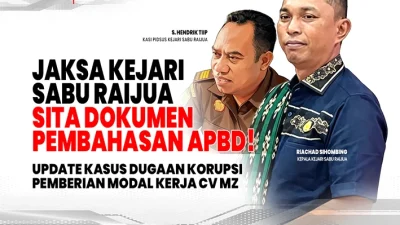 Jaksa Kejari Sabu Raijua Sita Dokumen Pembahasan APBD!
