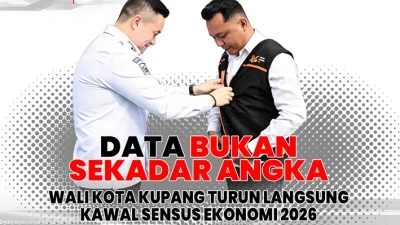 Data Bukan Sekadar Angka! Wali Kota Kupang Turun Langsung Kawal Sensus Ekonomi 2026