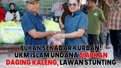 Bukan Sekadar Kurban! UKM Islam Undana Siapkan Daging Kaleng, Lawan Stunting