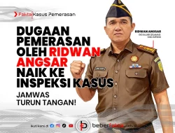 Dugaan Pemerasan Oleh Ridwan Angsar Naik ke Inspeksi Kasus!