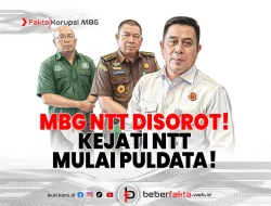 MBG NTT Disorot! Kejati NTT Mulai Puldata